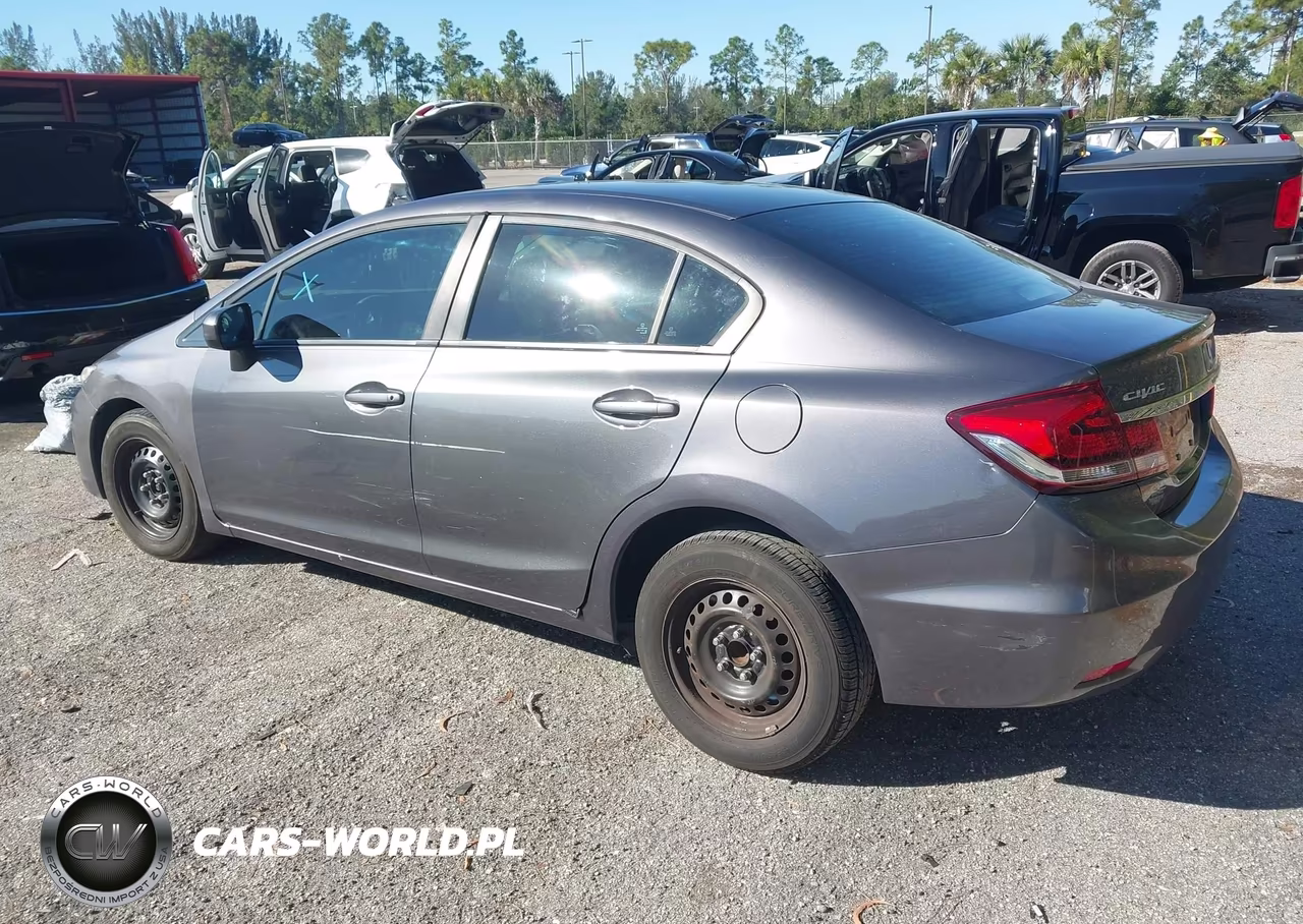 2014 Honda Civic Lx VIN:19XFB2F50EE048843 - 3