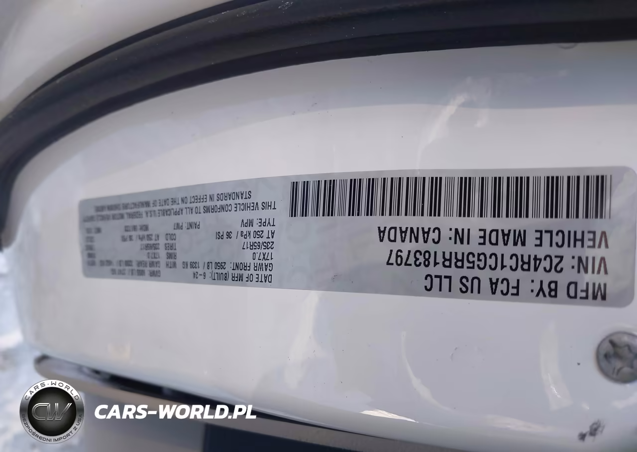 2024 Chrysler Voyager Lx VIN:2C4RC1CG5RR183797 - 9