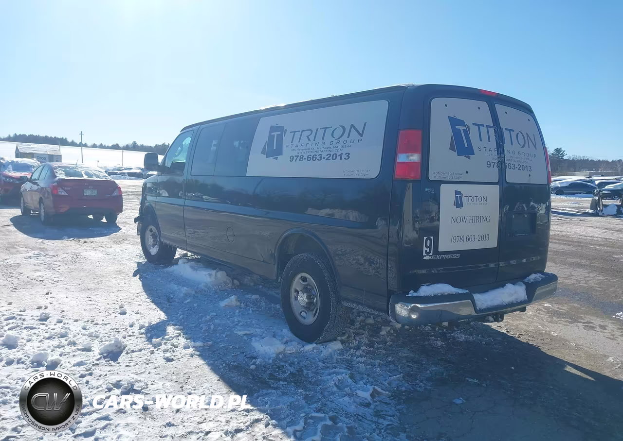 2019 Chevrolet Express 3500 Lt VIN:1GAZGPFG2K1295978 - 3