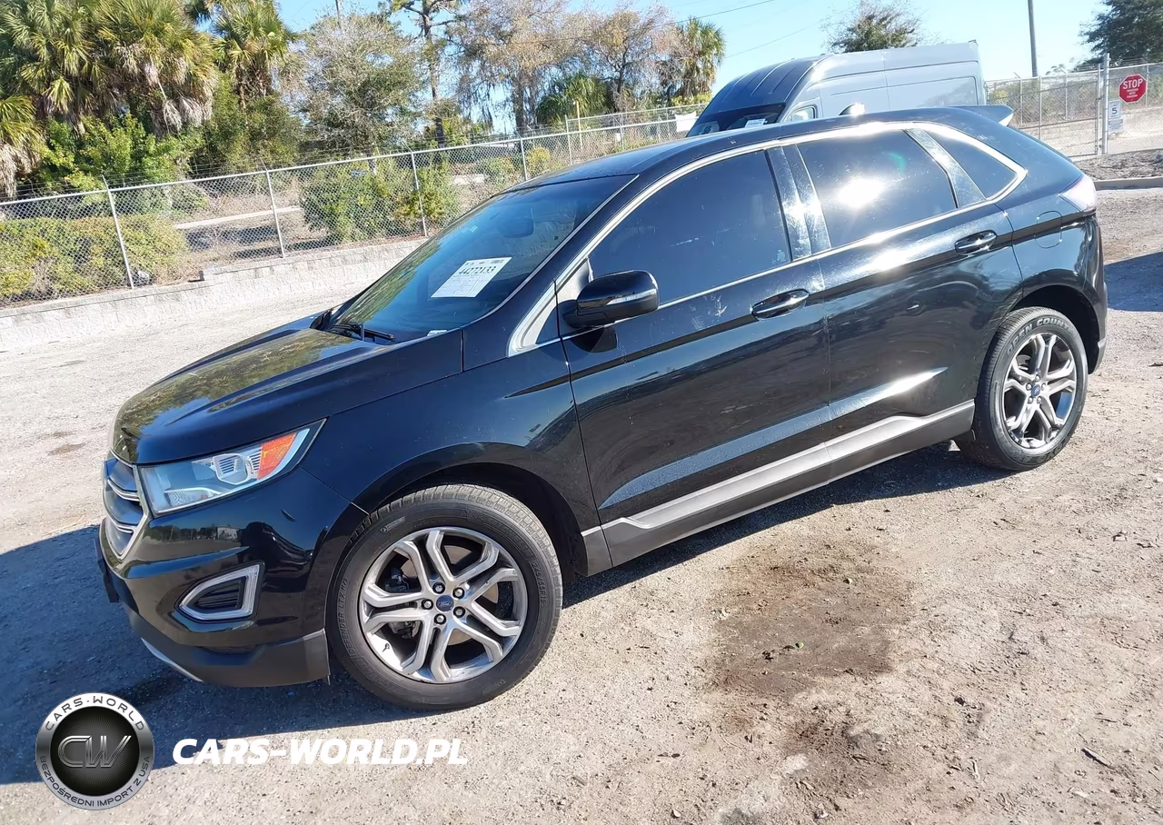 2016 Ford Edge Titanium VIN:2FMPK4K92GBB54080 - 2