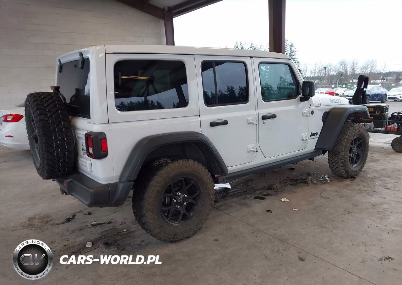 2024 Jeep Wrangler 4-Door Willys 4X4 VIN:1C4PJXDG5RW298129 - 4