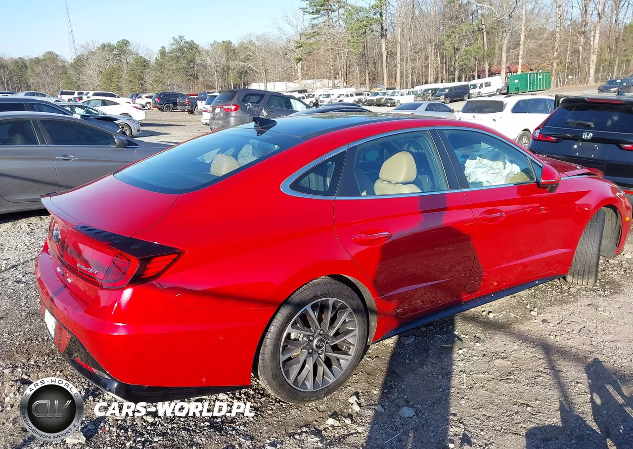 2021 Hyundai Sonata Limited VIN:5NPEH4J24MH115070 - 4