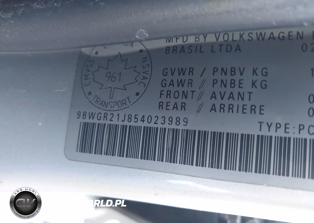 2005 Volkswagen Golf Gls Tdi VIN:9BWGR21J854023989 - 9