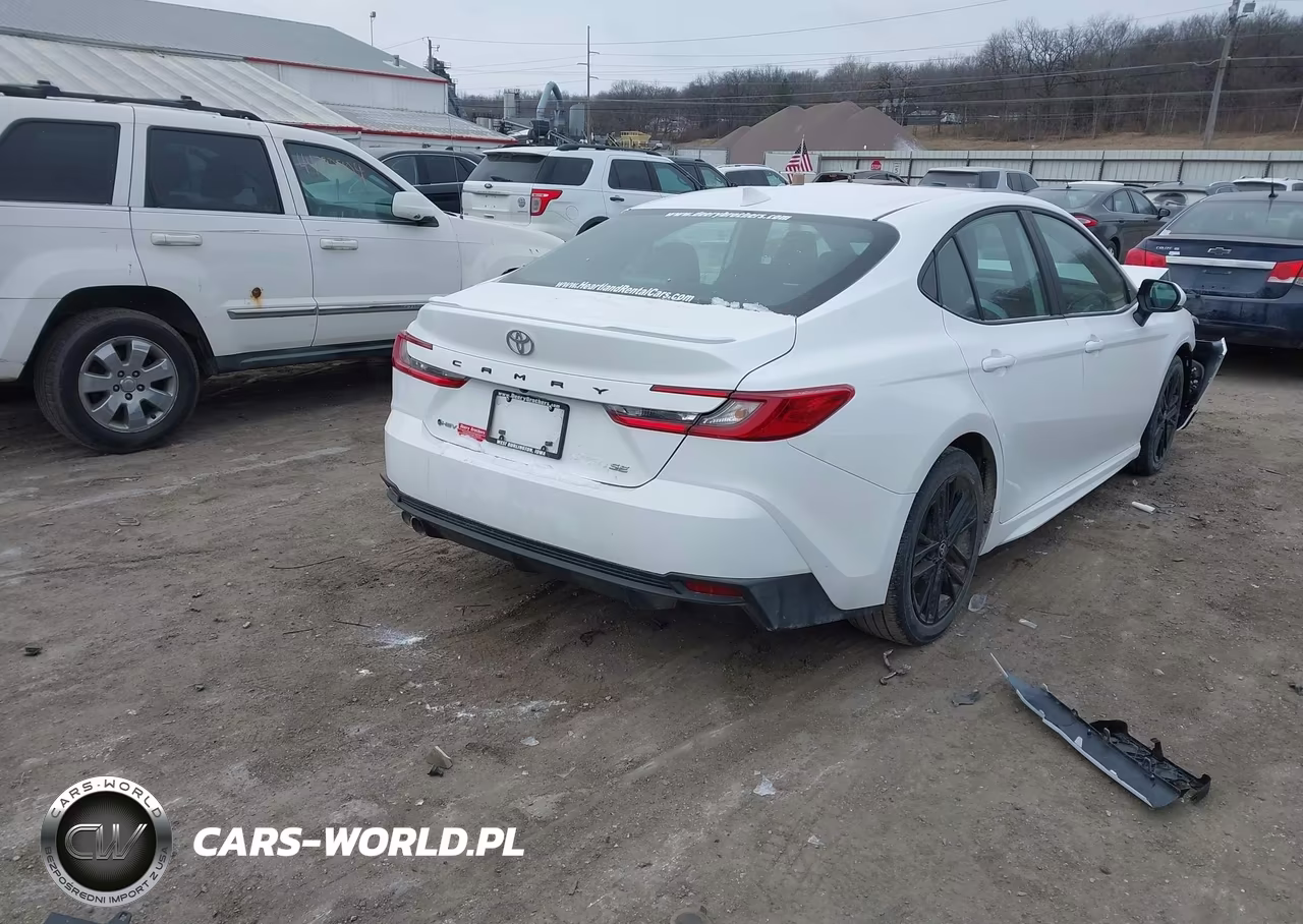 2025 Toyota Camry Se VIN:4T1DAACK9SU145451 - 4