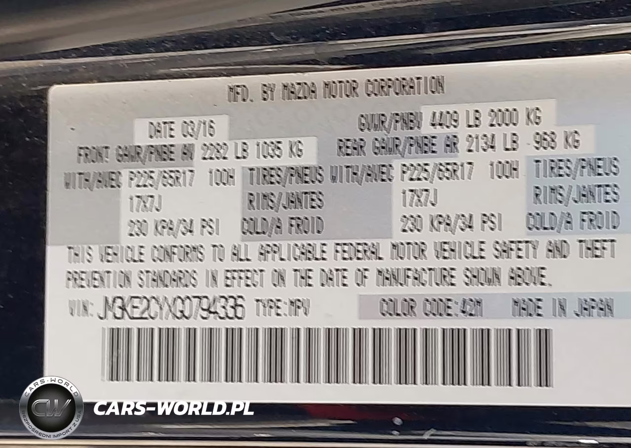2016 Mazda Cx-5 Touring VIN:JM3KE2CYXG0794336 - 9