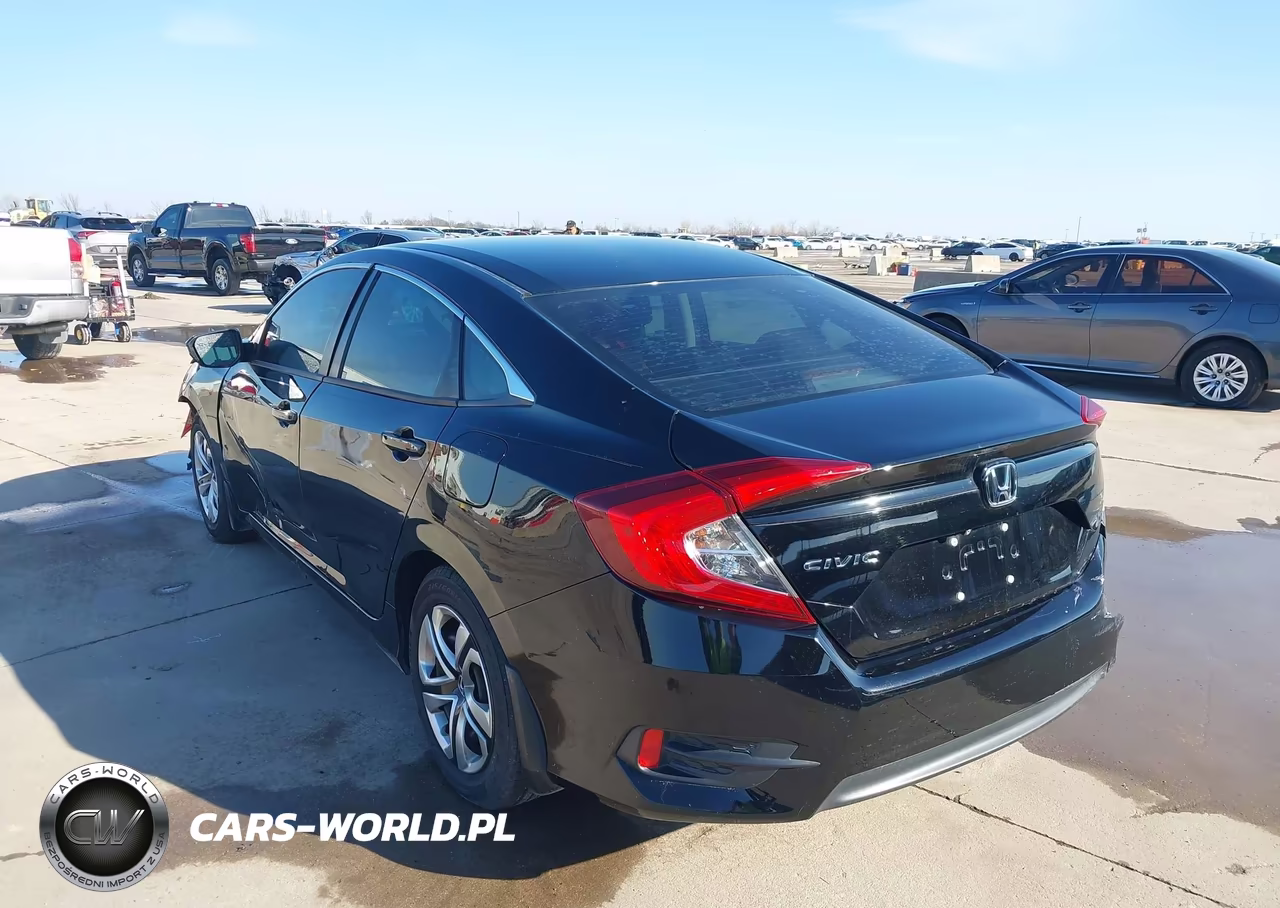 2018 Honda Civic Lx VIN:2HGFC2F50JH606008 - 3