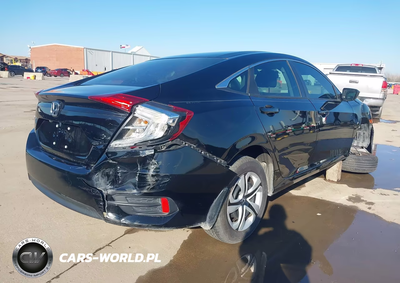2018 Honda Civic Lx VIN:2HGFC2F50JH606008 - 4