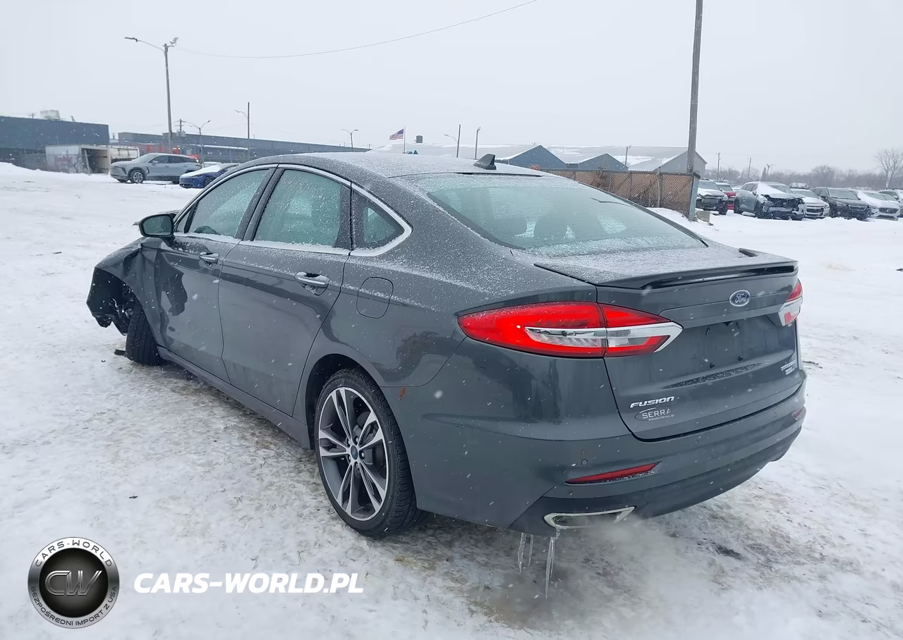 2020 Ford Fusion Titanium VIN:3FA6P0D95LR146662 - 3