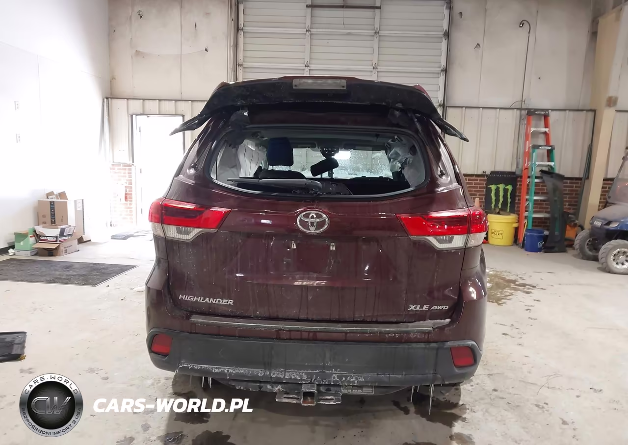 2019 Toyota Highlander Xle VIN:5TDJZRFH2KS736482 - 16