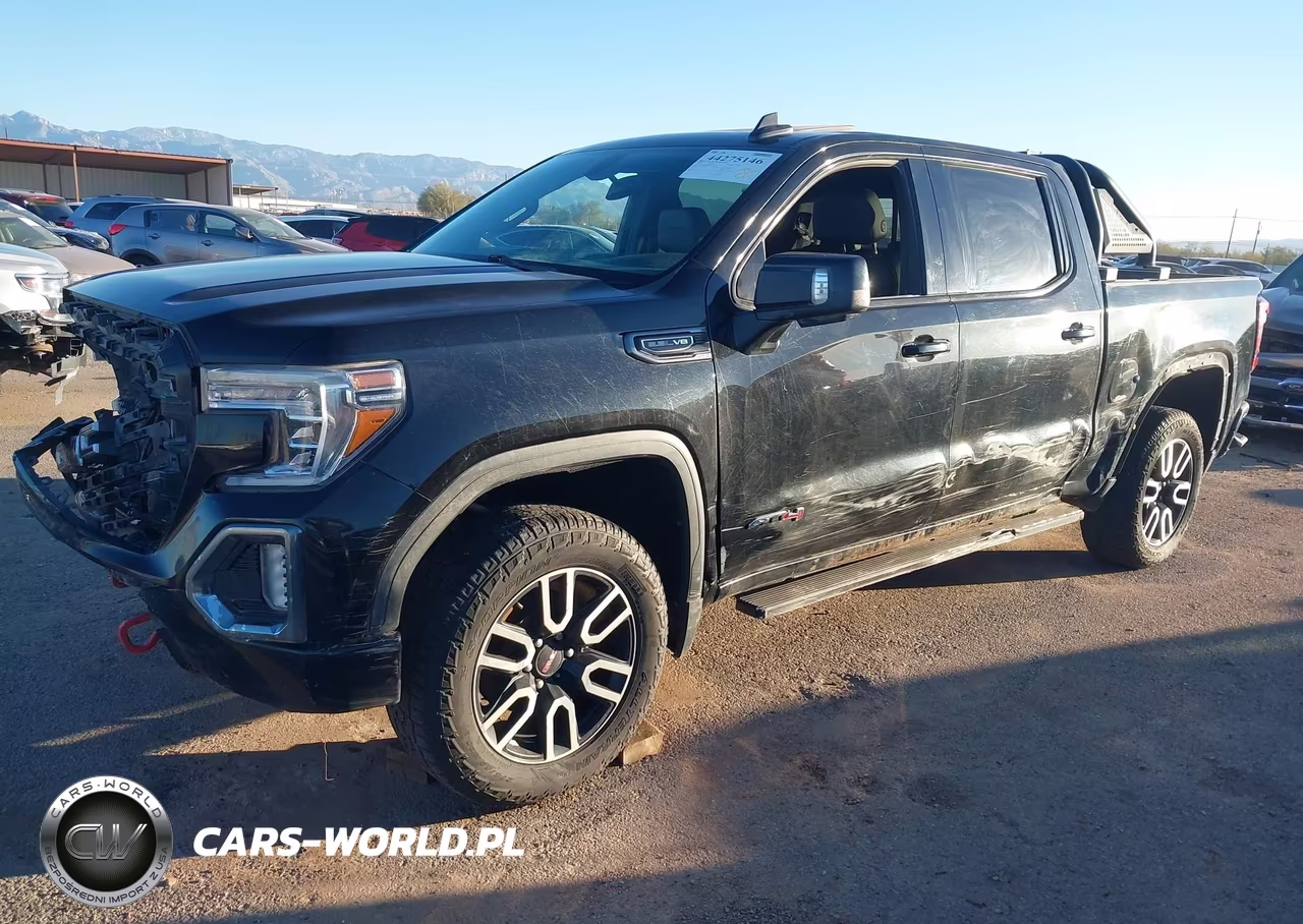 2021 GMC Sierra 1500 4Wd Short Box At4 VIN:3GTP9EED8MG351026 - 2