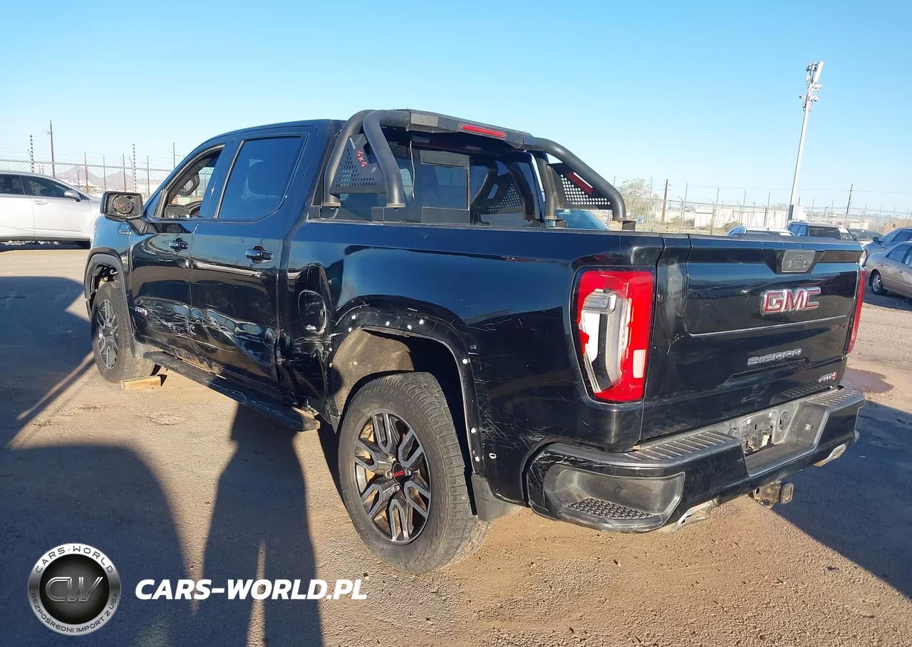 2021 GMC Sierra 1500 4Wd Short Box At4 VIN:3GTP9EED8MG351026 - 3