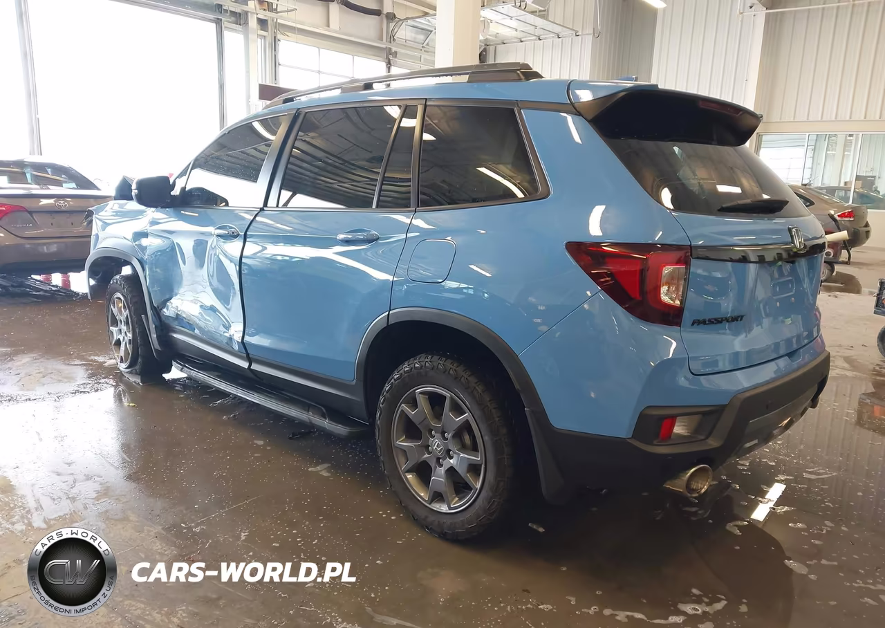 2024 Honda Passport Awd Trailsport VIN:5FNYF8H66RB006425 - 3
