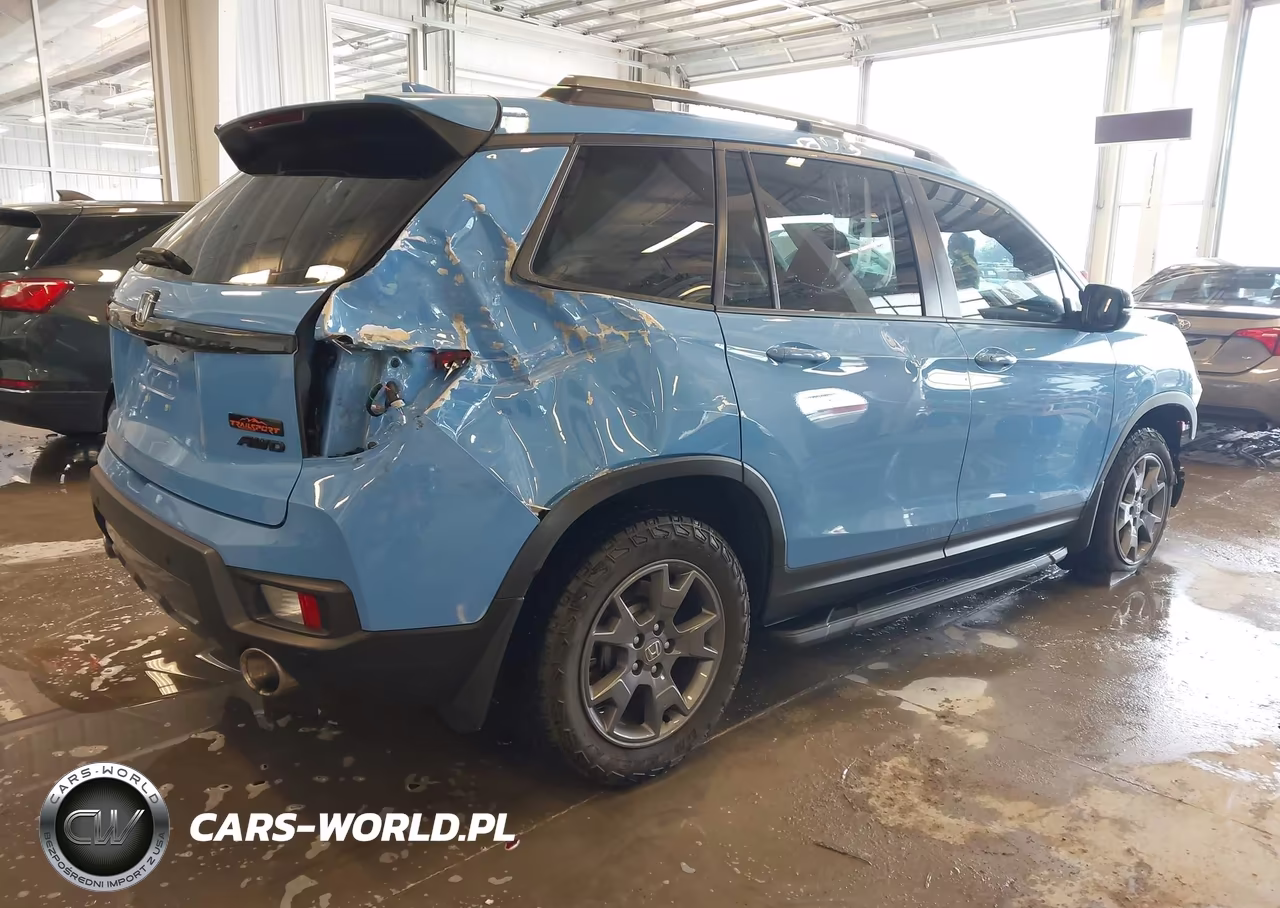 2024 Honda Passport Awd Trailsport VIN:5FNYF8H66RB006425 - 4