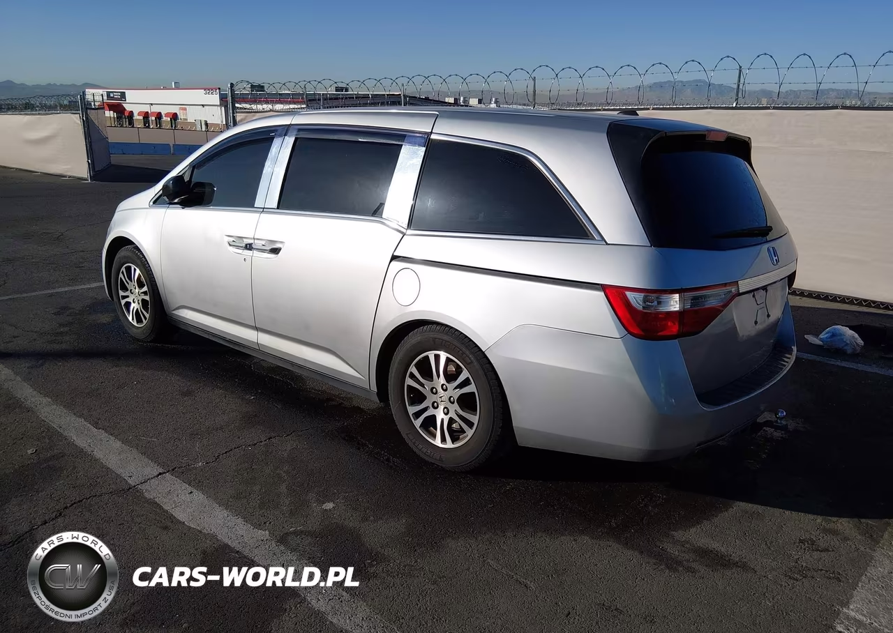 2012 Honda Odyssey Ex-L VIN:5FNRL5H69CB003246 - 3