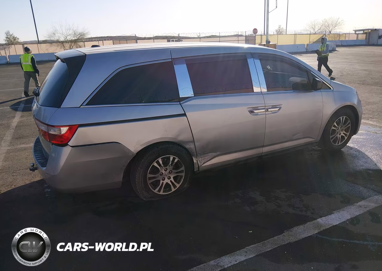 2012 Honda Odyssey Ex-L VIN:5FNRL5H69CB003246 - 4
