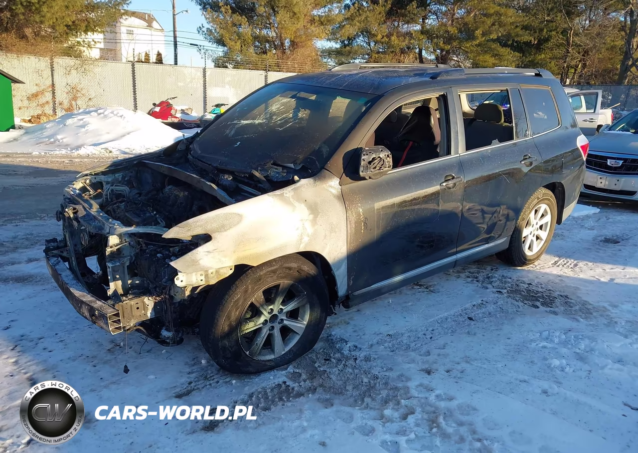 2012 Toyota Highlander Base V6 VIN:5TDBK3EH9CS137152 - 2