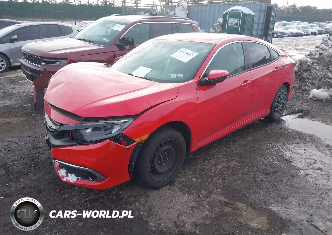 2020 Honda Civic Lx VIN:2HGFC2F63LH601865 - 2