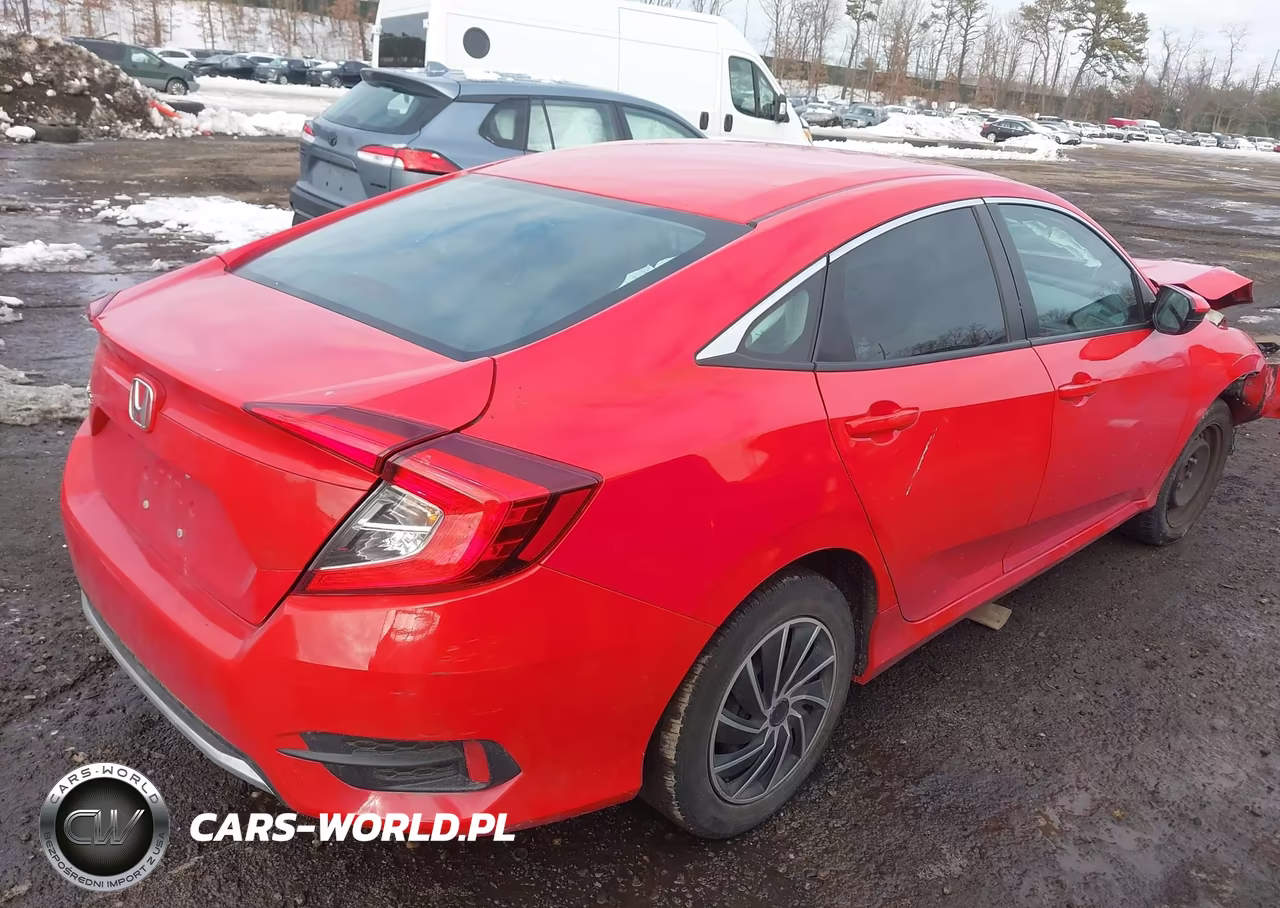 2020 Honda Civic Lx VIN:2HGFC2F63LH601865 - 4