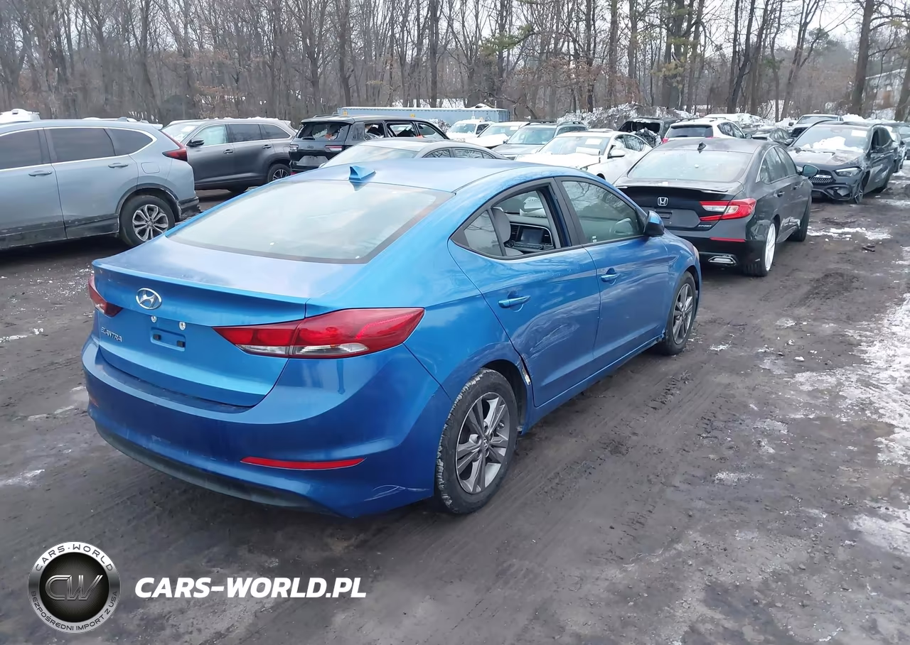 2017 Hyundai Elantra Se VIN:5NPD84LF4HH026018 - 4