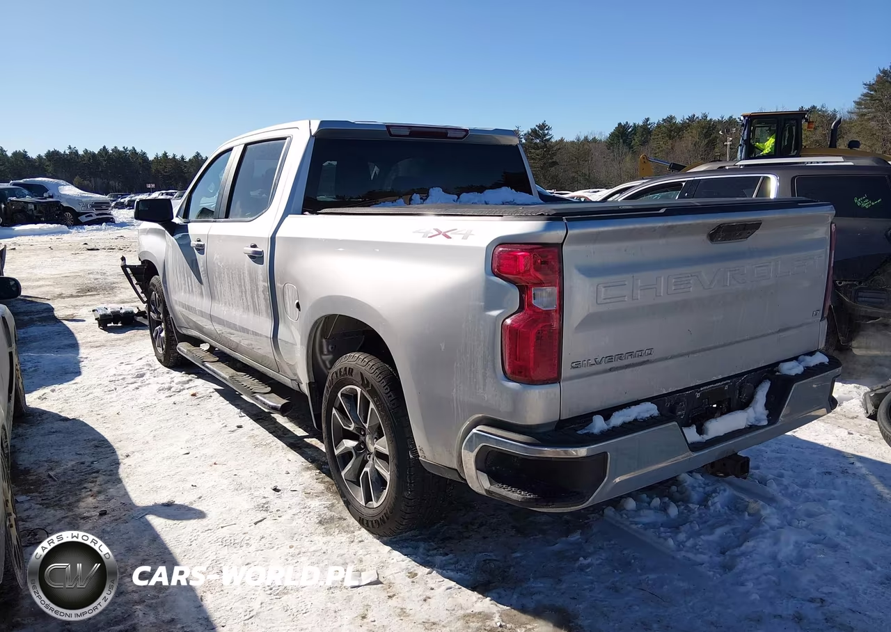 2020 Chevrolet Silverado 1500 4Wd Short Bed Lt VIN:3GCUYDED6LG378644 - 3