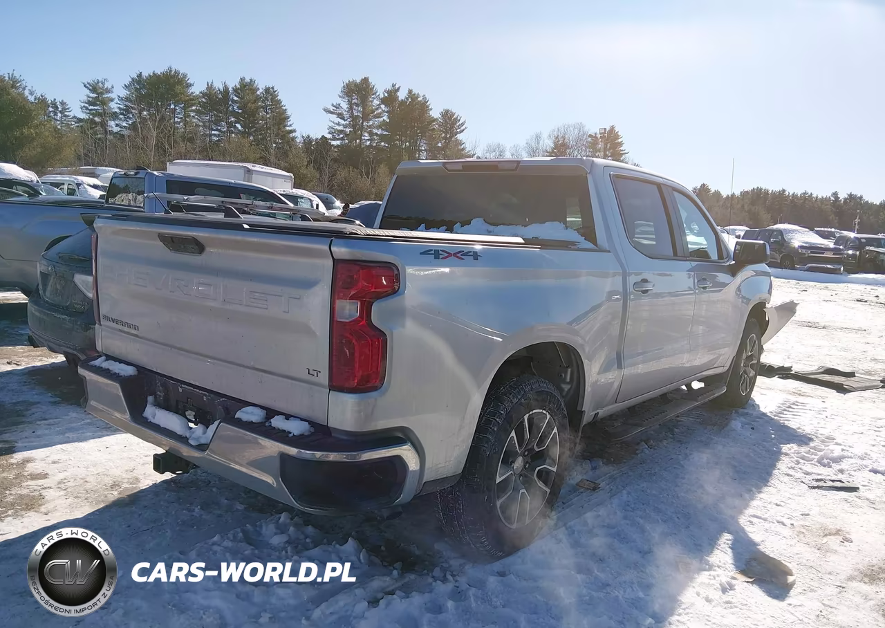 2020 Chevrolet Silverado 1500 4Wd Short Bed Lt VIN:3GCUYDED6LG378644 - 4