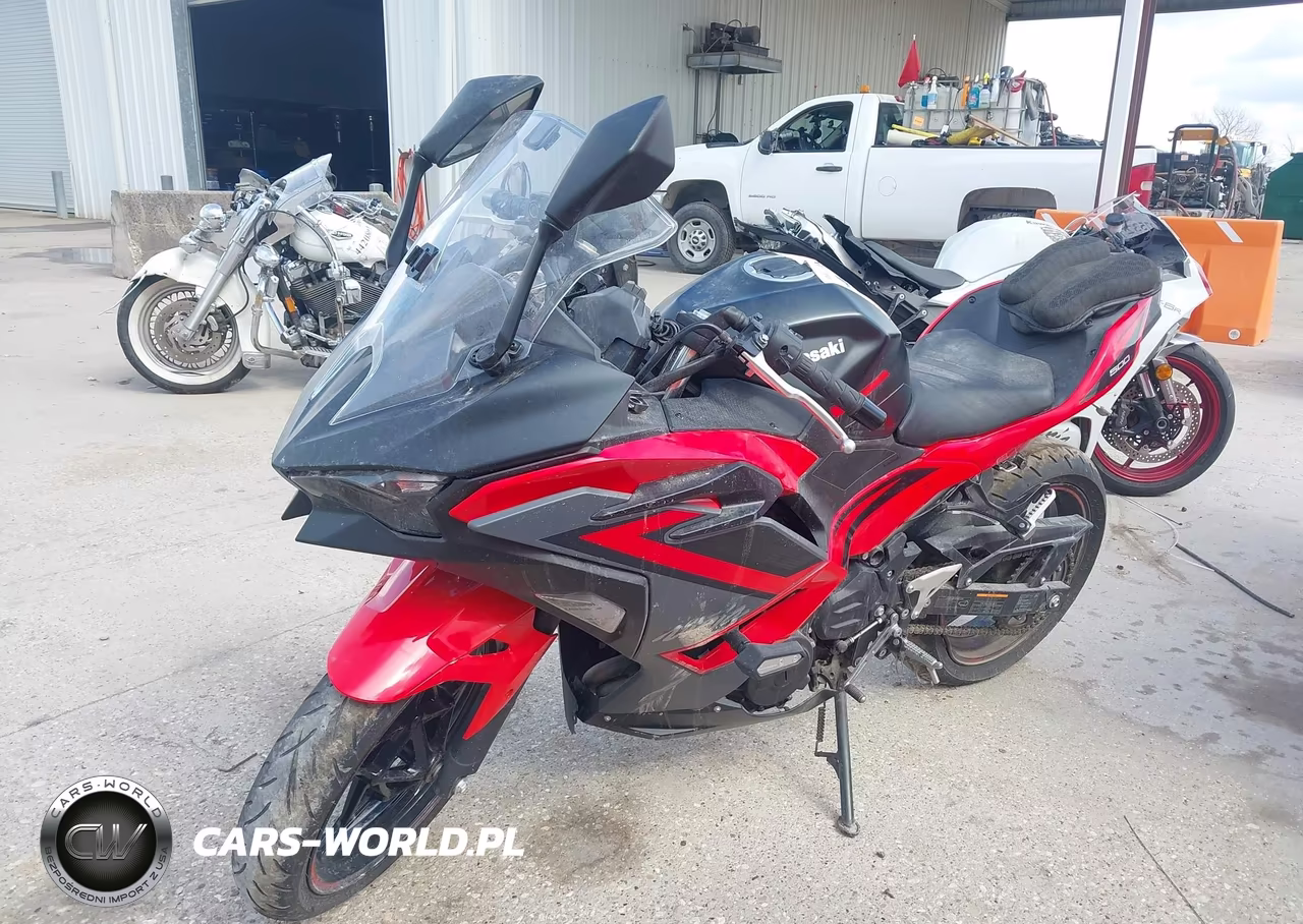 2024 Kawasaki Ex500 A-B VIN:ML5EXGJ1XRDA07672 - 2