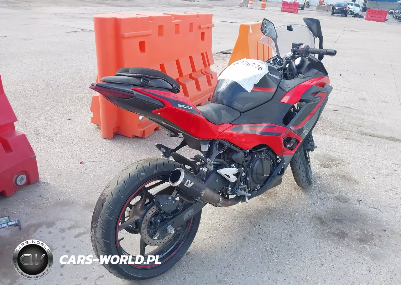 2024 Kawasaki Ex500 A-B VIN:ML5EXGJ1XRDA07672 - 4