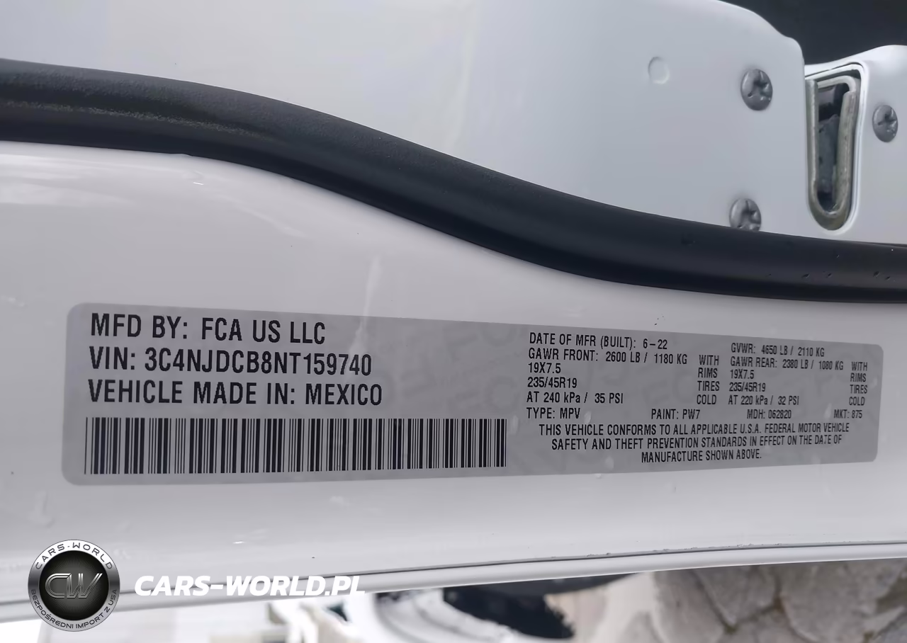 2022 Jeep Compass High Altitude 4X4 VIN:3C4NJDCB8NT159740 - 9