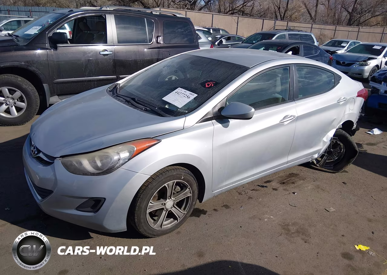 2012 Hyundai Elantra Gls VIN:5NPDH4AE2CH080968 - 2