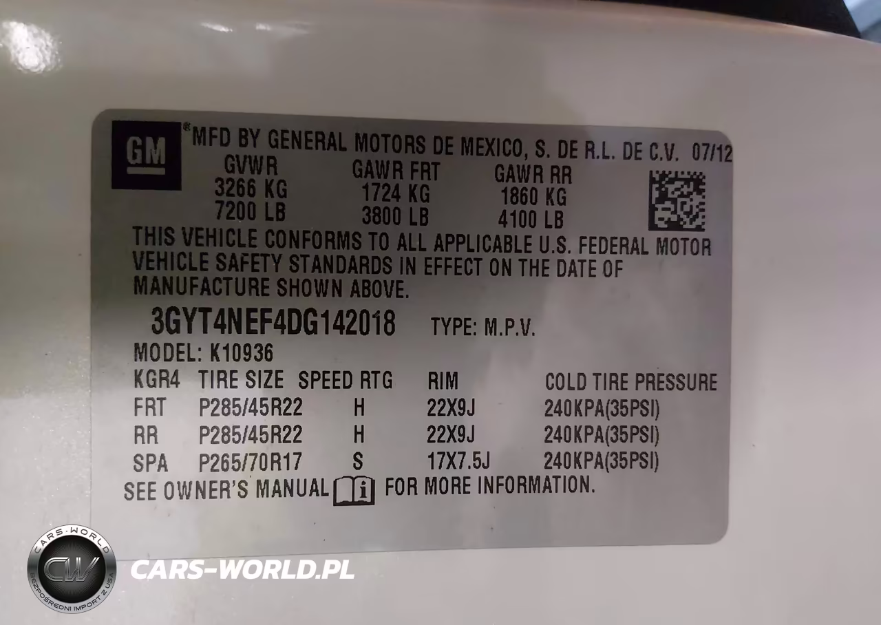 2013 Cadillac Escalade Ext Premium VIN:3GYT4NEF4DG142018 - 9