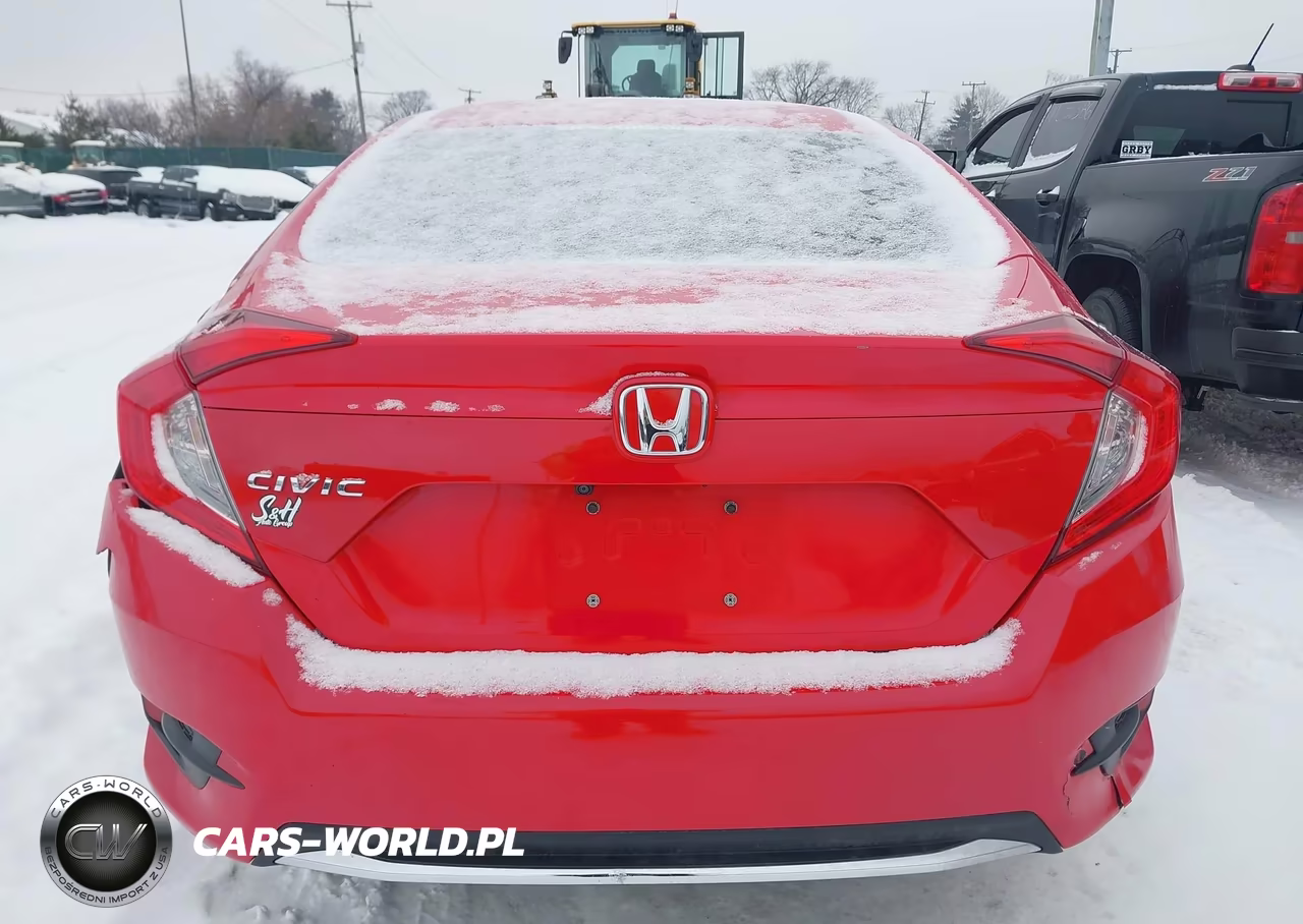 2020 Honda Civic Lx VIN:2HGFC2F65LH560560 - 17