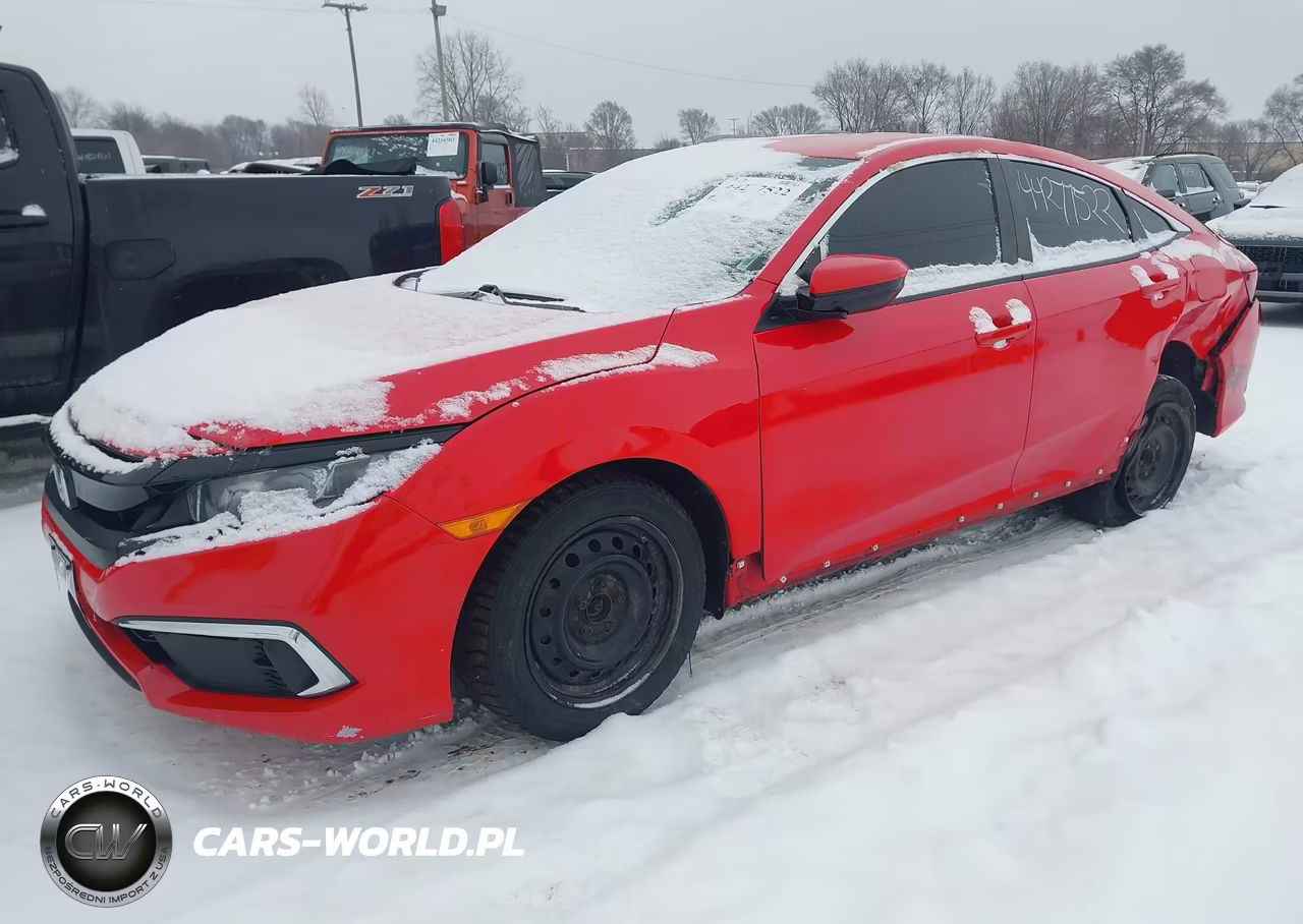 2020 Honda Civic Lx VIN:2HGFC2F65LH560560 - 2