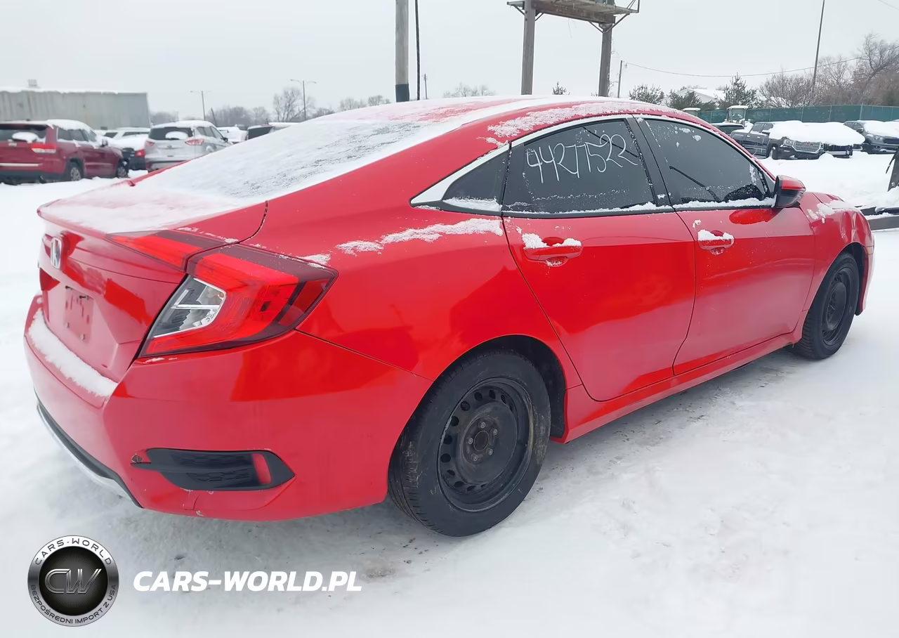2020 Honda Civic Lx VIN:2HGFC2F65LH560560 - 4