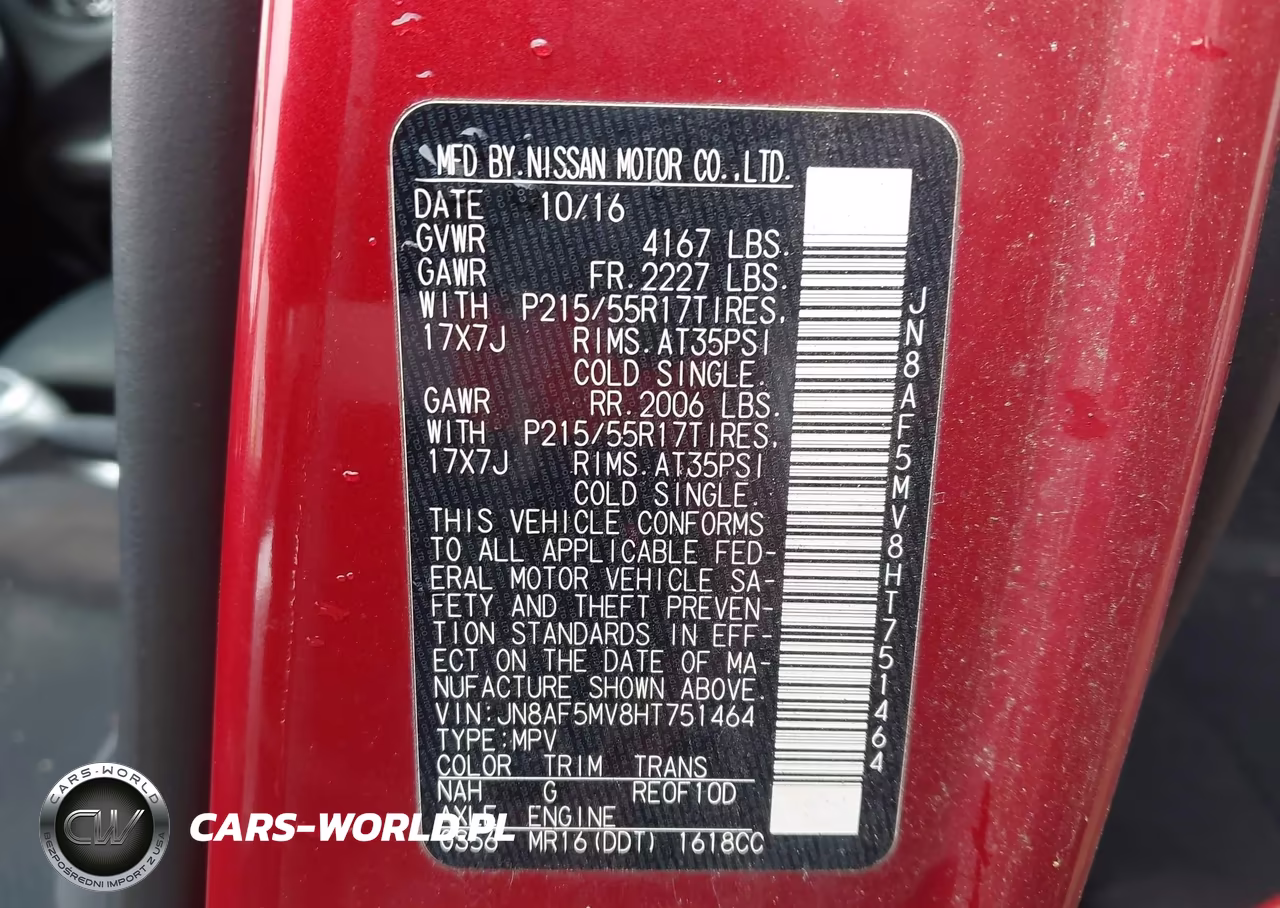 2017 Nissan Juke Sv VIN:JN8AF5MV8HT751464 - 9