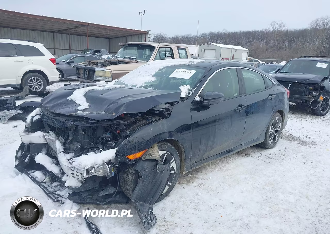 2018 Honda Civic Ex-L VIN:JHMFC1F76JX021342 - 2