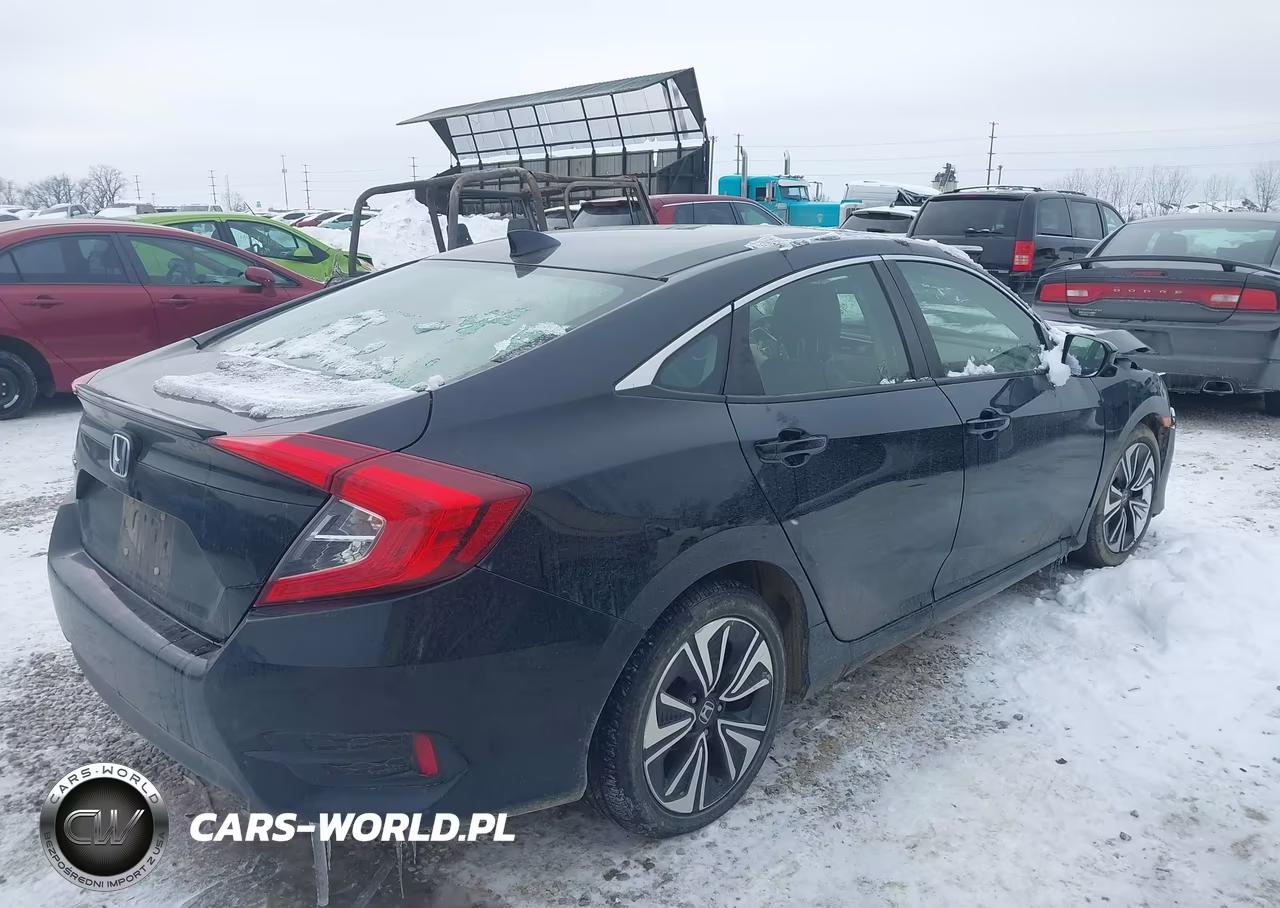 2018 Honda Civic Ex-L VIN:JHMFC1F76JX021342 - 4