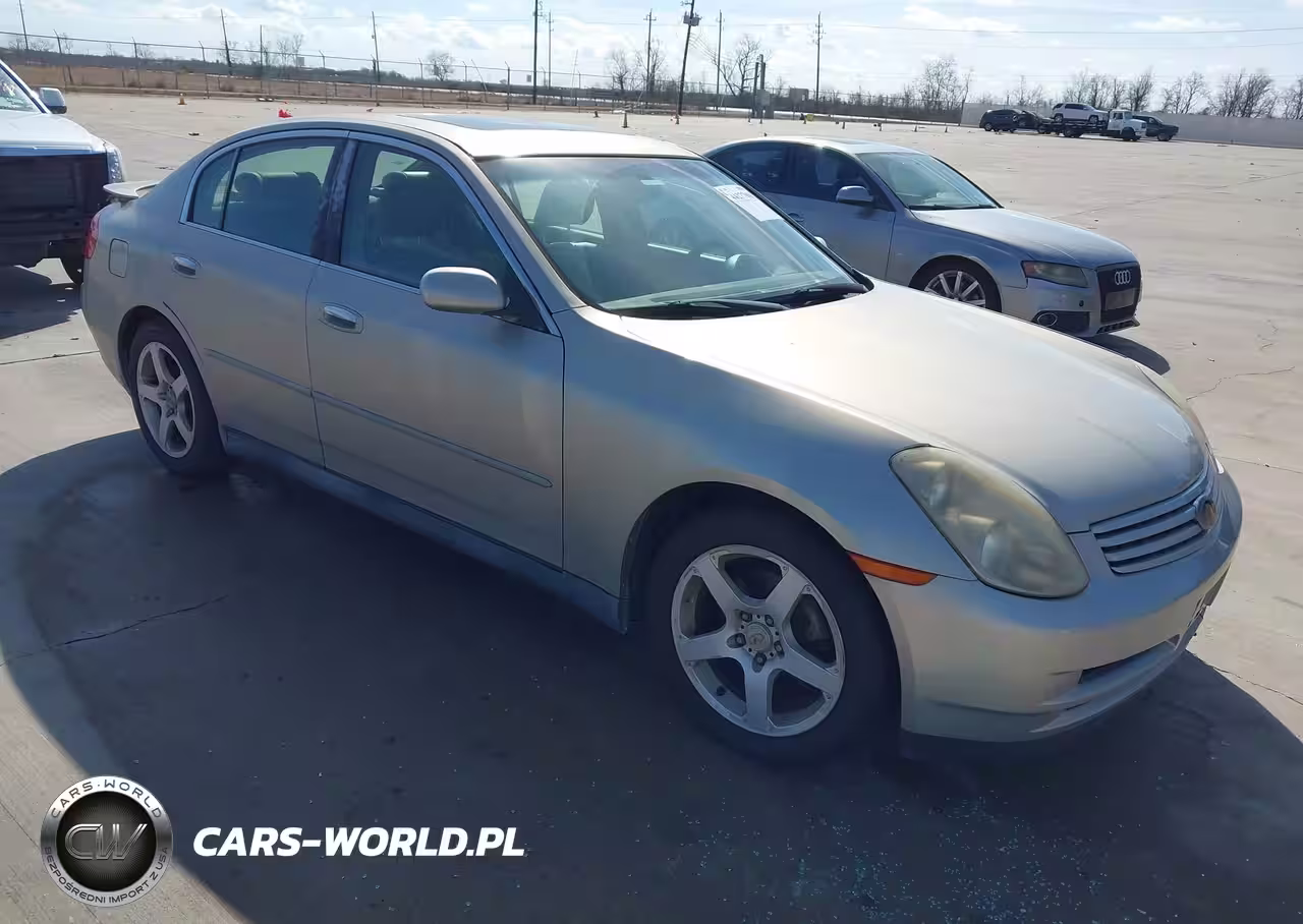 2003 Infiniti G35 Base W-6 Speed Manual