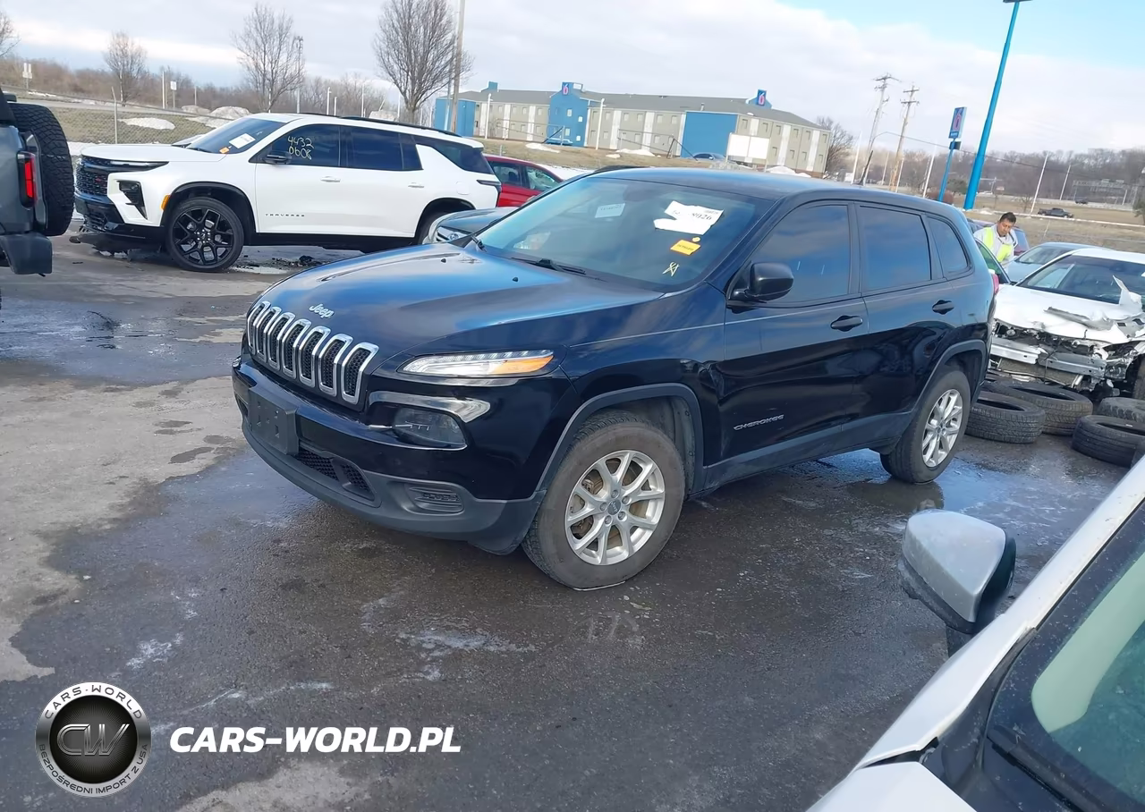 2017 Jeep Cherokee Sport 4X4 VIN:1C4PJMAS9HD228327 - 2