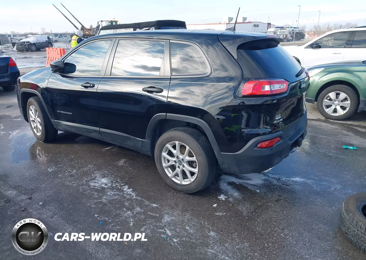 2017 Jeep Cherokee Sport 4X4 VIN:1C4PJMAS9HD228327 - 3