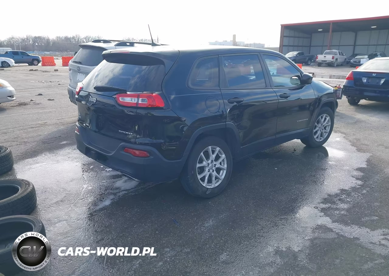 2017 Jeep Cherokee Sport 4X4 VIN:1C4PJMAS9HD228327 - 4