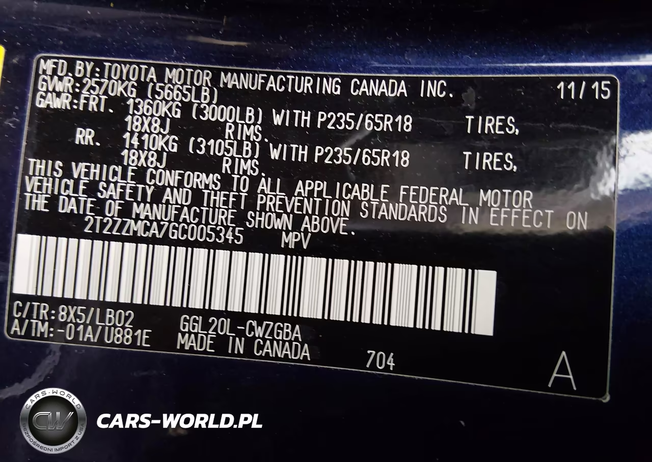 2016 Lexus Rx 350 VIN:2T2ZZMCA7GC005345 - 9