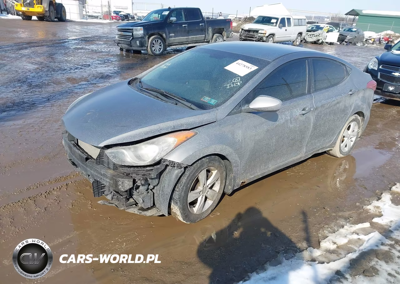 2011 Hyundai Elantra Gls (Ulsan Plant) VIN:KMHDH4AE9BU110421 - 2