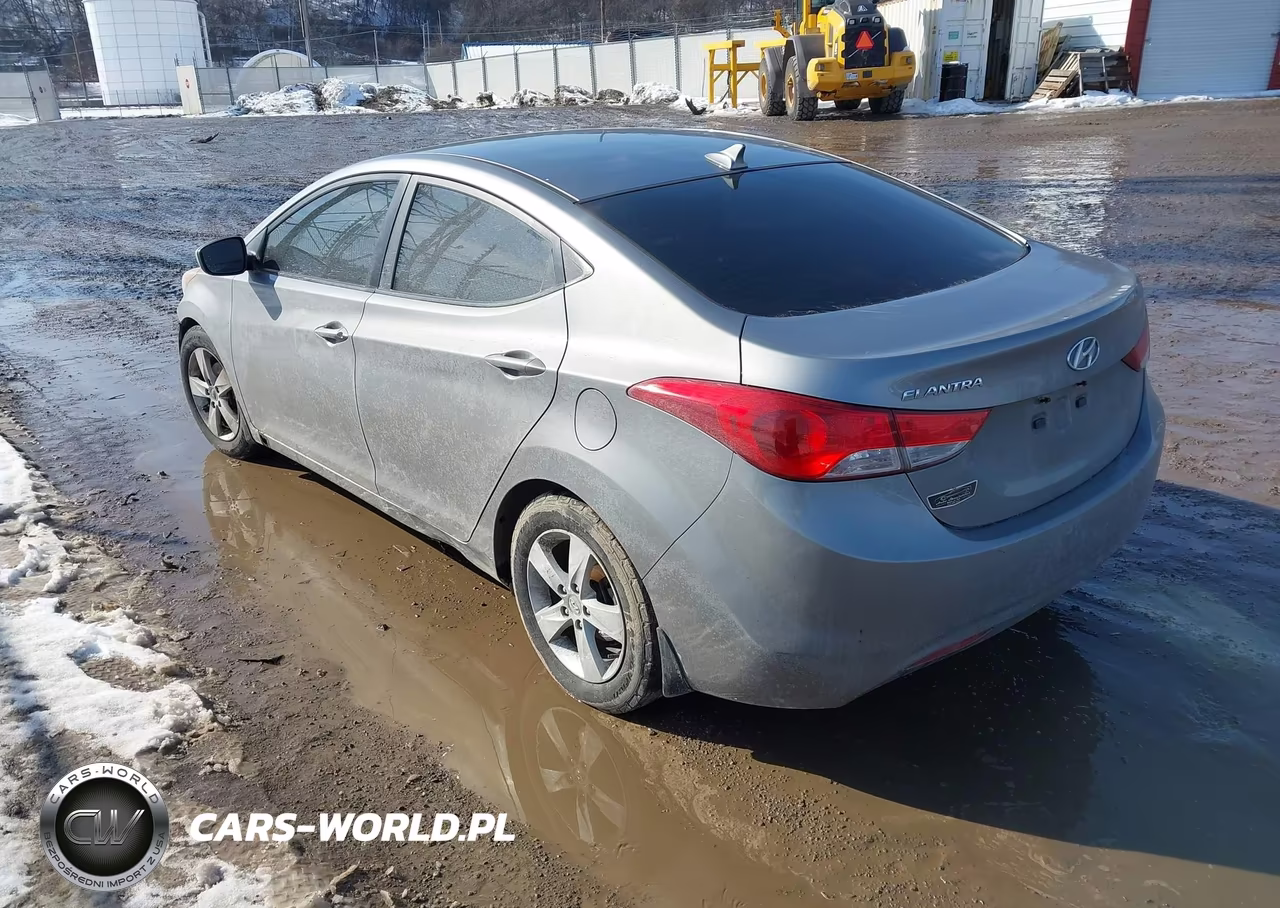 2011 Hyundai Elantra Gls (Ulsan Plant) VIN:KMHDH4AE9BU110421 - 3