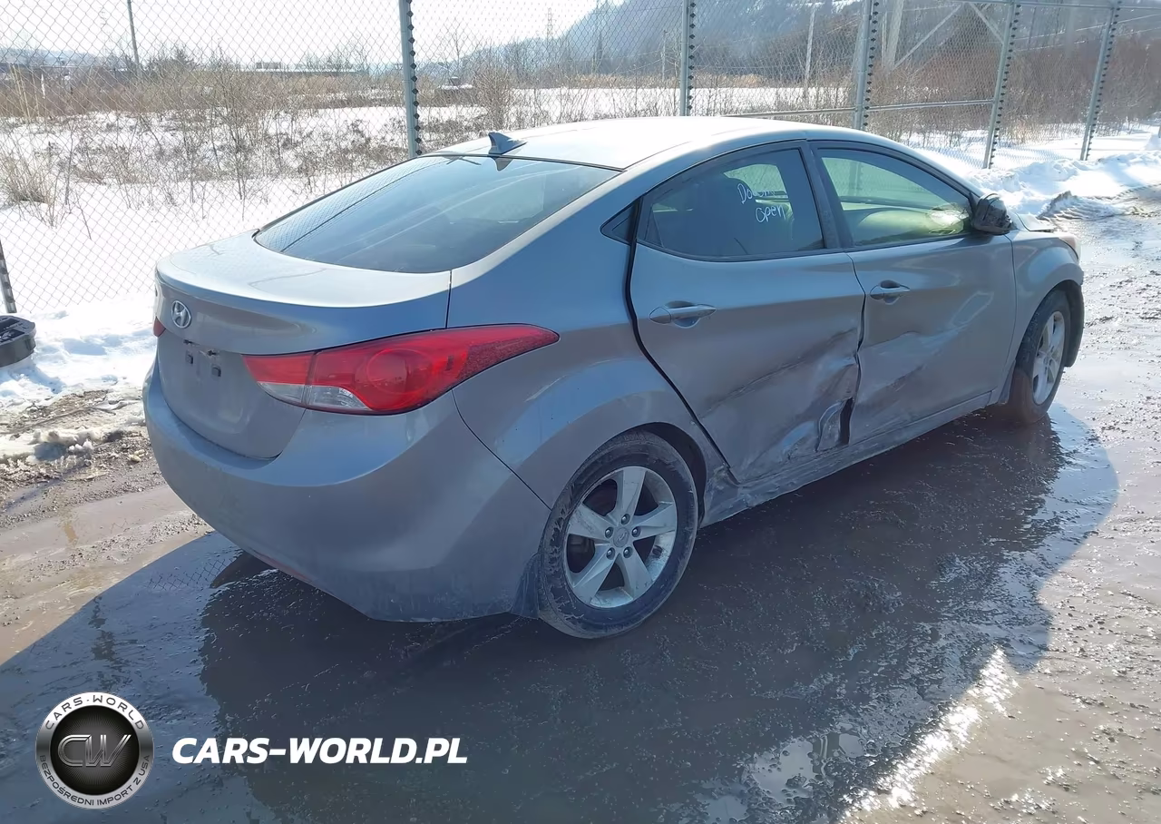 2011 Hyundai Elantra Gls (Ulsan Plant) VIN:KMHDH4AE9BU110421 - 4