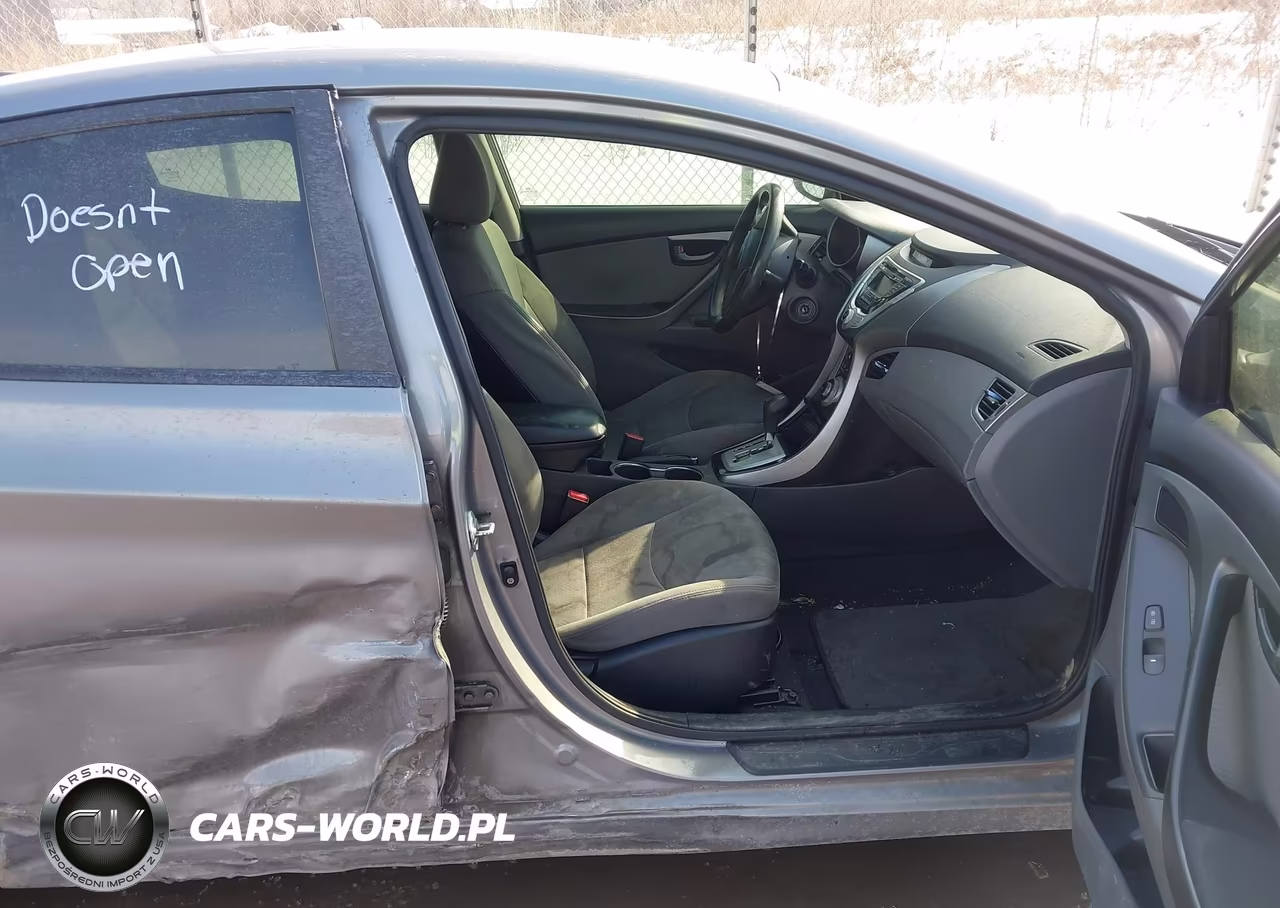2011 Hyundai Elantra Gls (Ulsan Plant) VIN:KMHDH4AE9BU110421 - 5