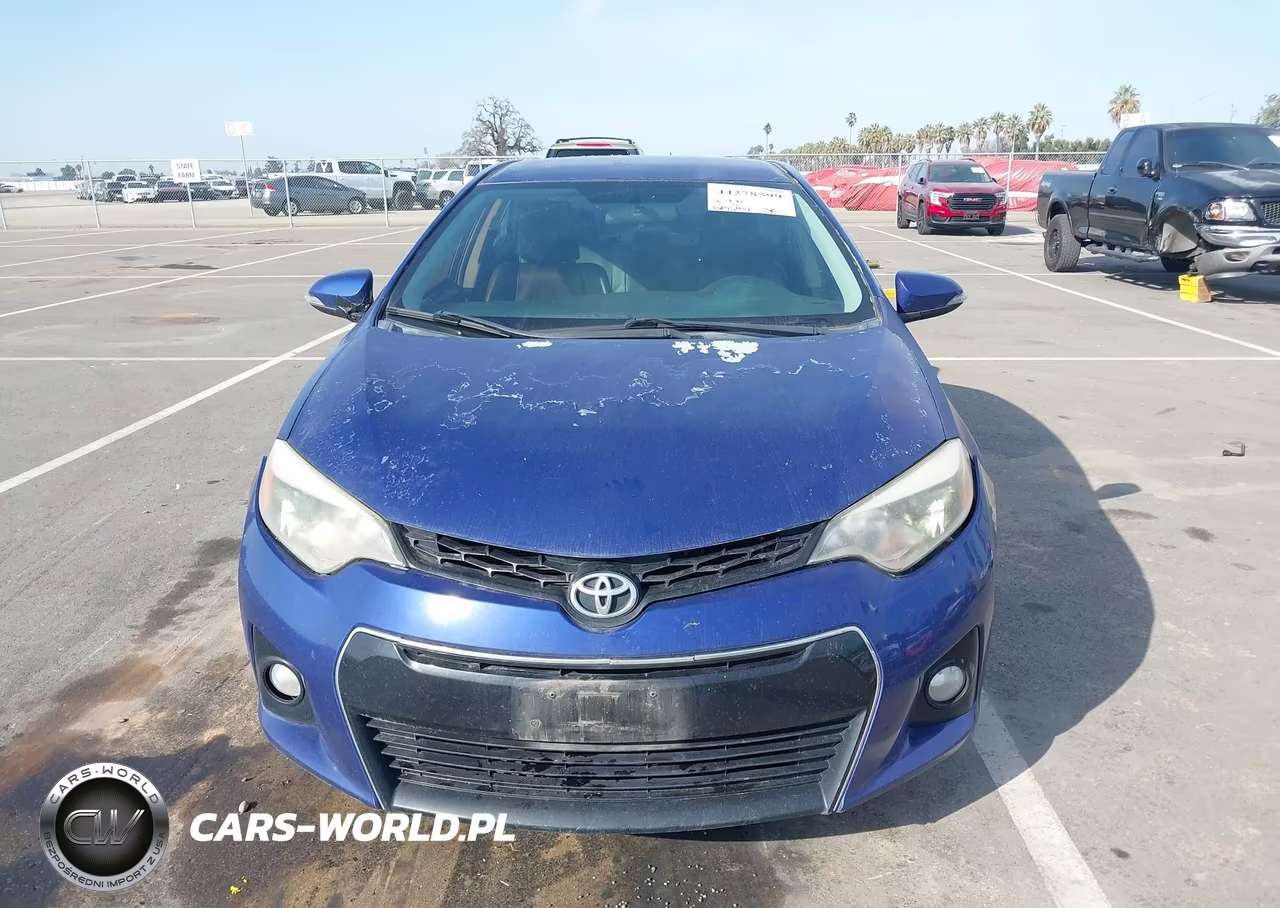 2014 Toyota Corolla S Plus VIN:5YFBURHE4EP043318 - 12