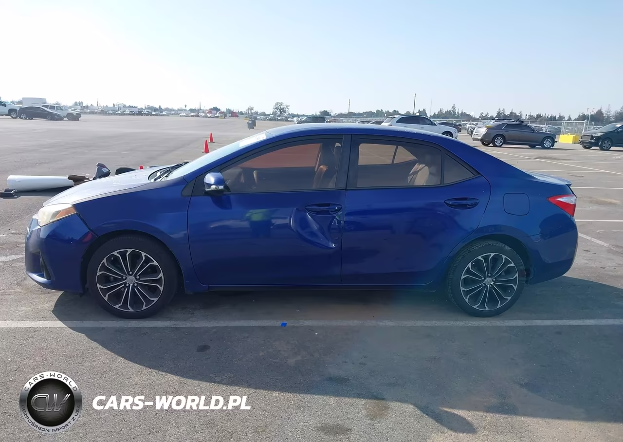 2014 Toyota Corolla S Plus VIN:5YFBURHE4EP043318 - 14
