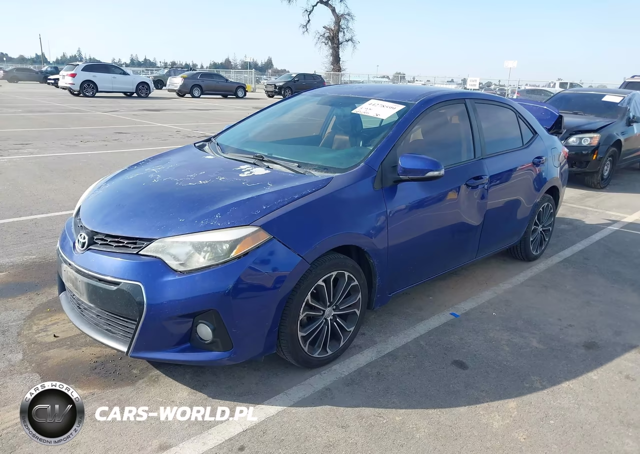 2014 Toyota Corolla S Plus VIN:5YFBURHE4EP043318 - 2