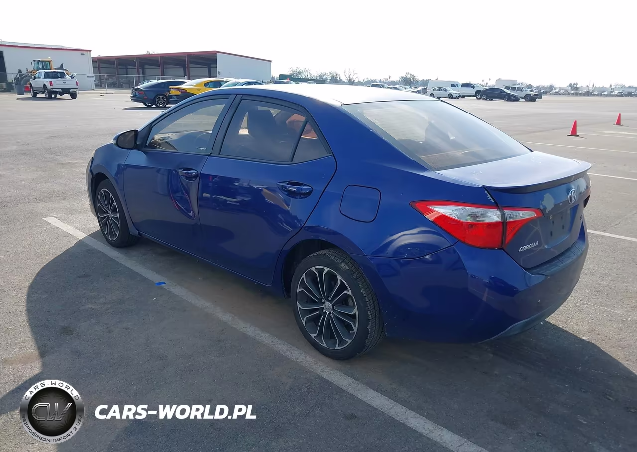 2014 Toyota Corolla S Plus VIN:5YFBURHE4EP043318 - 3