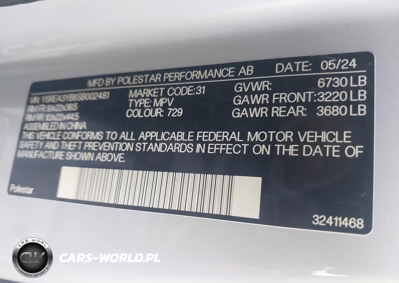 2025 Polestar 3 Long Range Dual Motor-Long Range Dual Motor Launch Edition VIN:YSREA3YB6SB002481 - 9